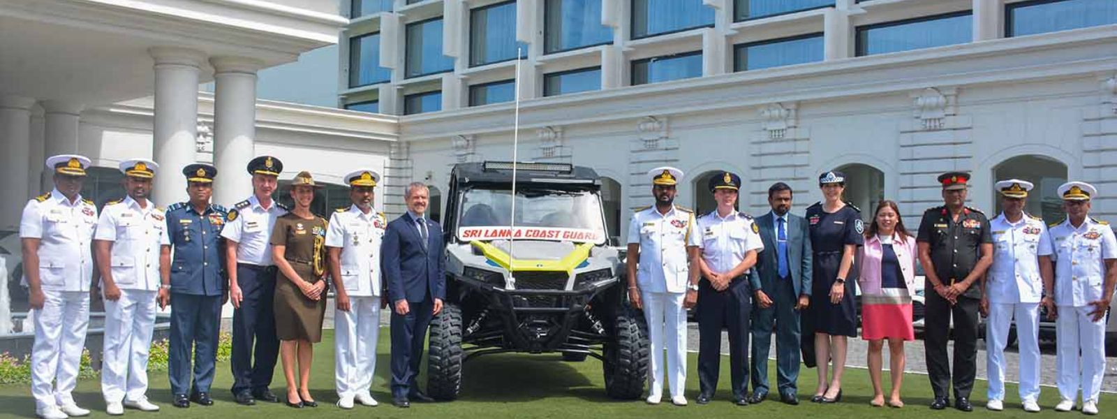 Australia Donates ATVs & Drones to Coast Guard